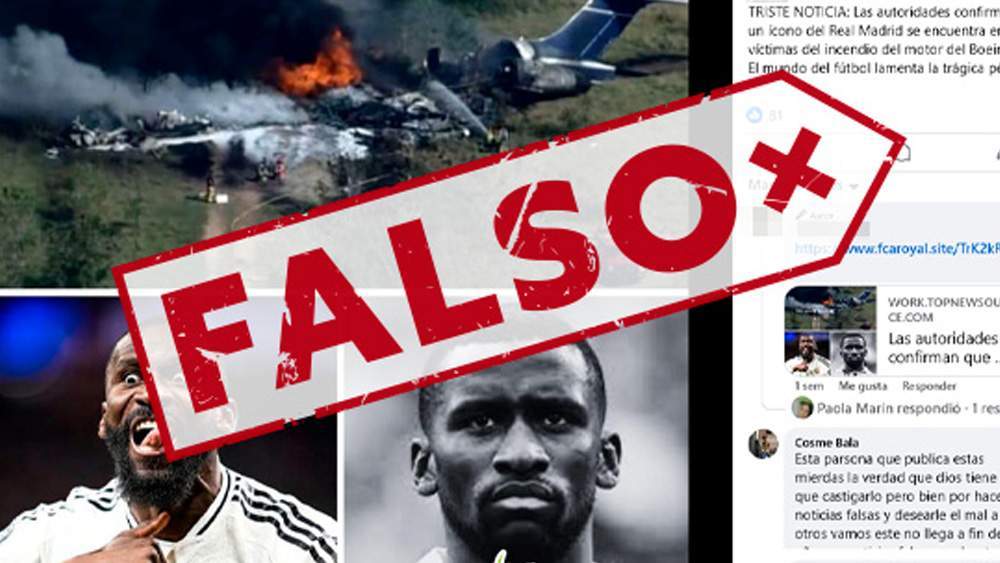 Noticia falsa Noticia falsa