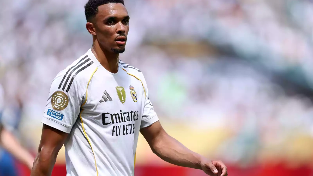 Trent Alexander Arnold durante un partido del Mundial de Clubes Trent Alexander Arnold durante un partido del Mundial de Clubes