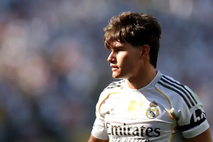 Fran García, durante un partido del Mundial de Clubes 2025.