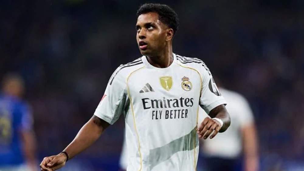 Rodrygo jugando con el Real Madrid Rodrygo jugando con el Real Madrid