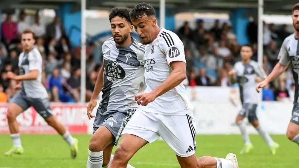 Rachad Fettal jugando con el Castilla