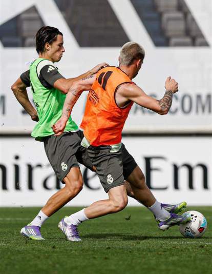 carreras mastantuono entrenamiento realmadrid carreras mastantuono entrenamiento realmadrid