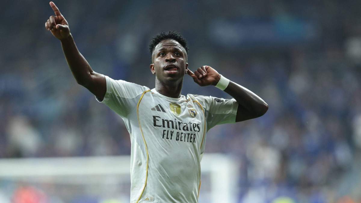 vinicius junior oviedo realmadrid celebracion