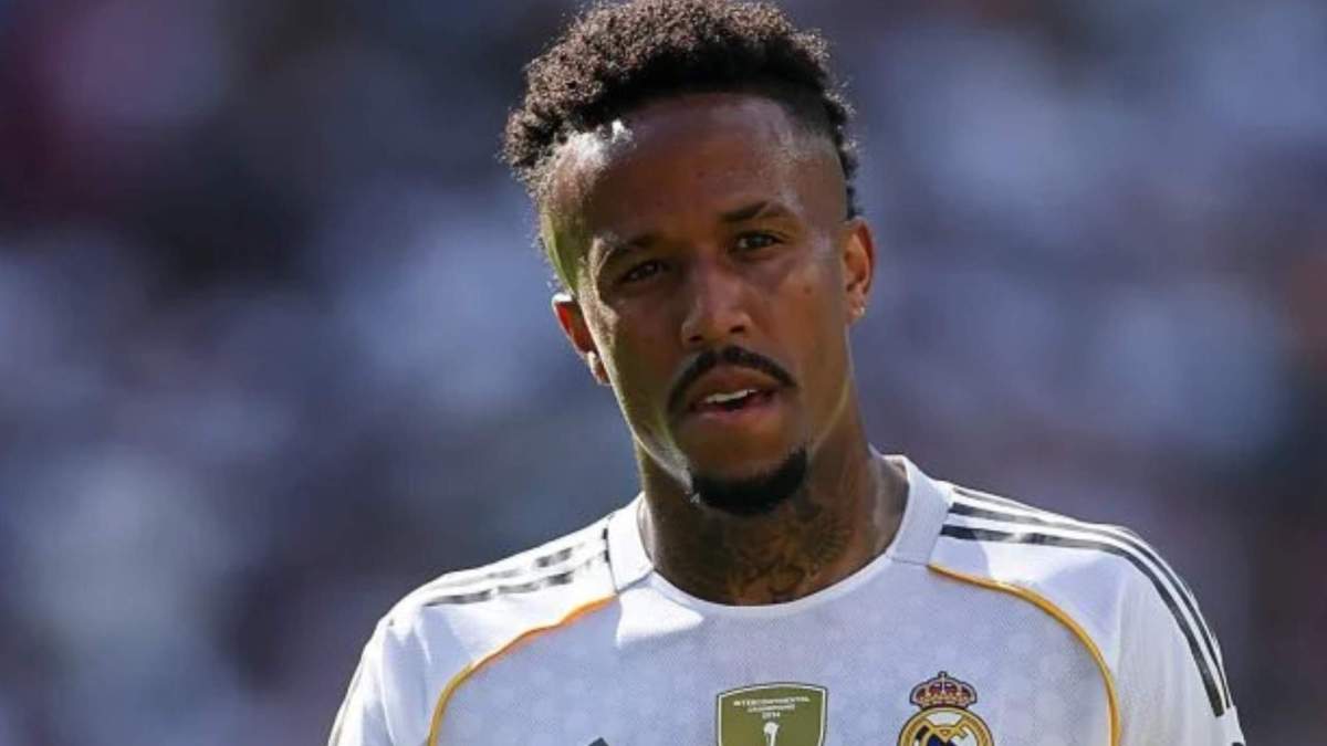 Militao durante el partido ante el PSG Militao durante el partido ante el PSG