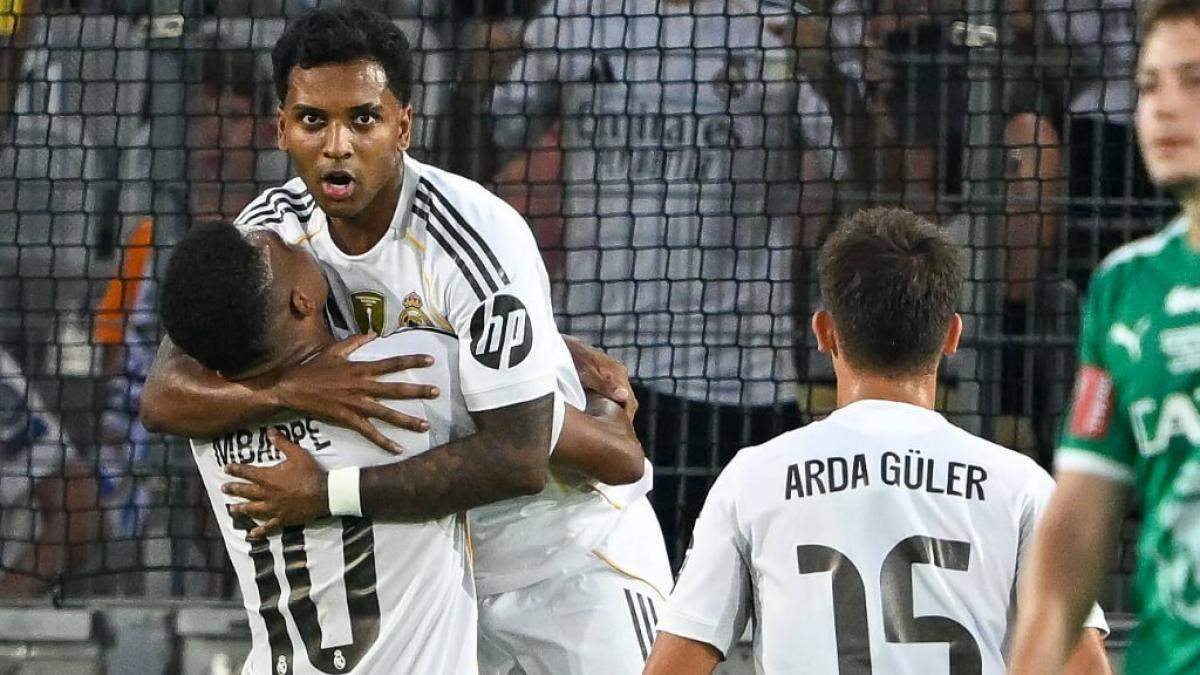 Kylian Mbappé y Rodrygo