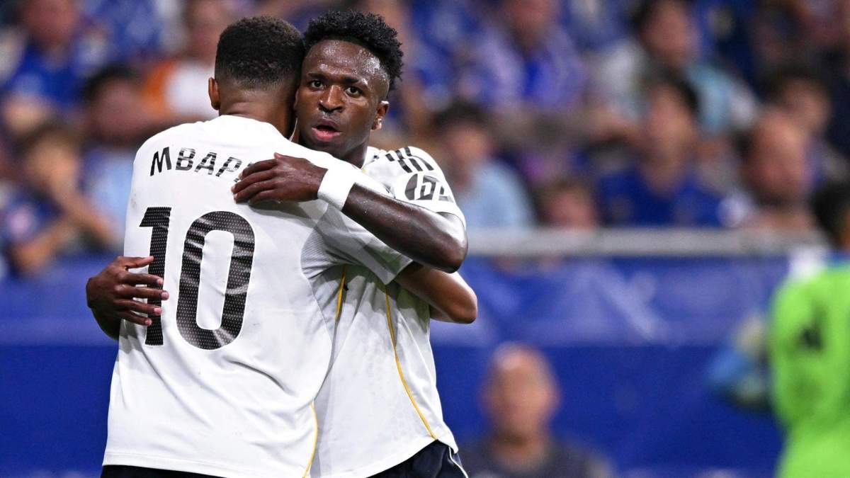 Kylian Mbappé y Vinicius Jr