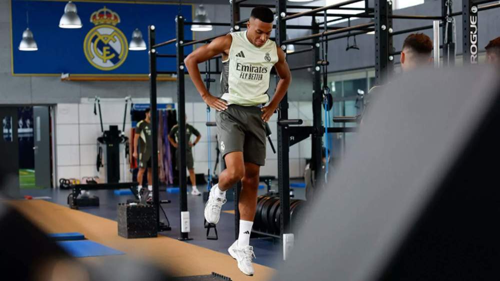 kylian mbappe valdebebas gimnasio kylian mbappe valdebebas gimnasio