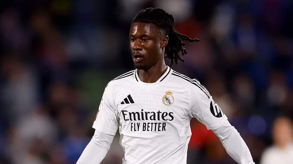Camavinga jugando con el Real Madrid Camavinga jugando con el Real Madrid
