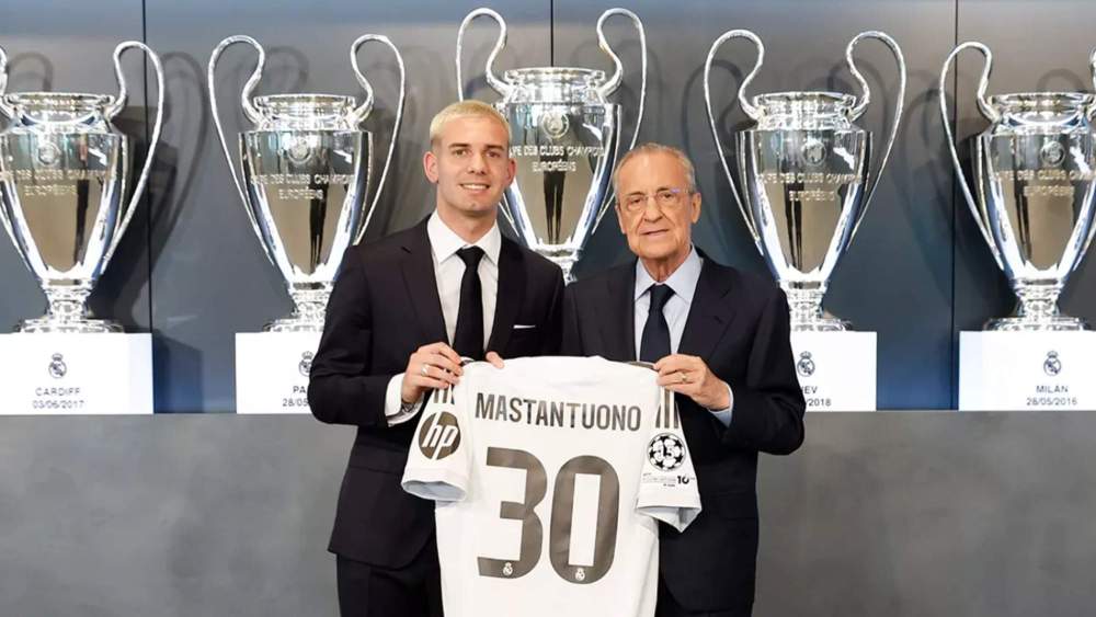 franco mastantuono florentino perez