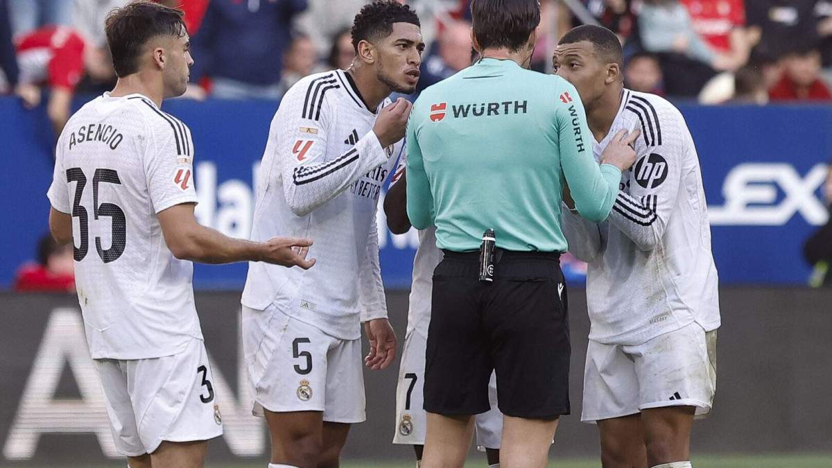 Expulsión de Bellingham contra el Osasuna Expulsión de Bellingham contra el Osasuna