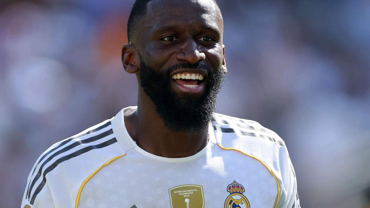 rudiger risa realmadrid