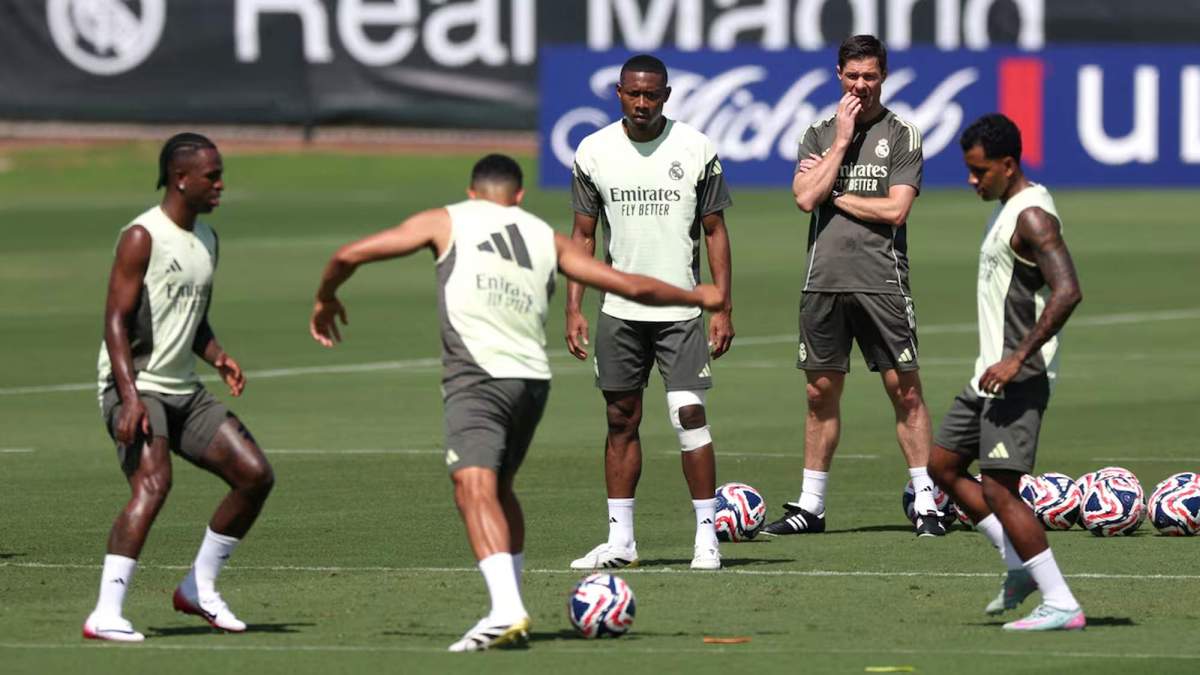 Entrenamiento del Real Madrid Entrenamiento del Real Madrid