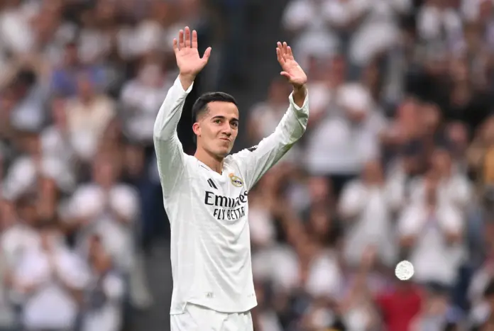 Lucas Vázquez, en su despedida del Real Madrid antes de fichar por su nuevo equipo