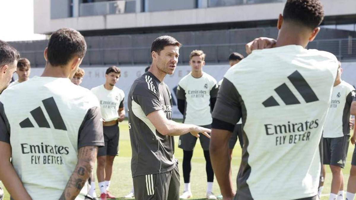 Entrenamiento Real Madrid
