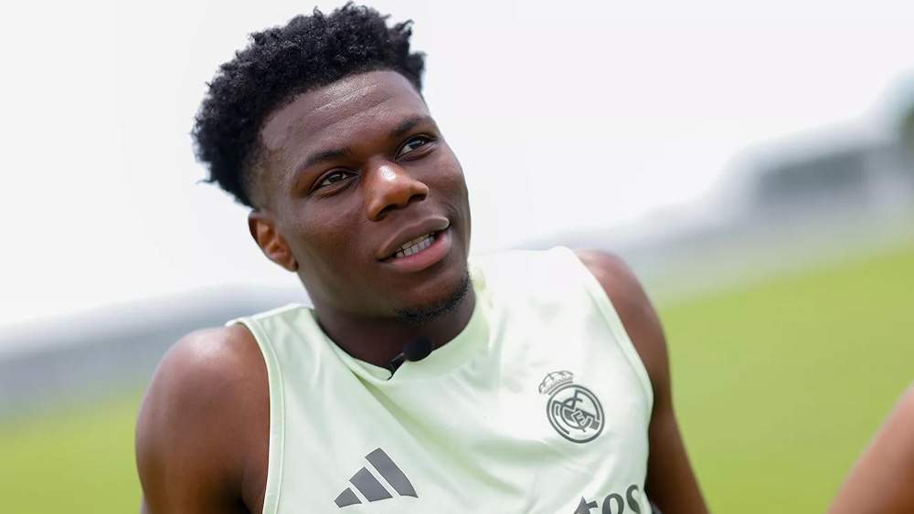Tchouameni con el Real Madrid Tchouameni con el Real Madrid