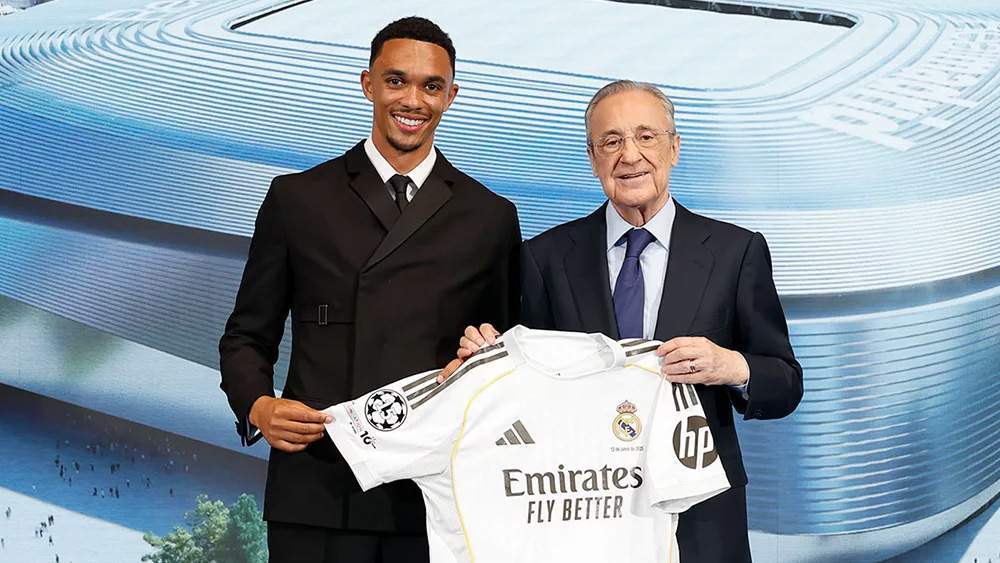 Arnold y Florentino el día de la presentación Arnold y Florentino el día de la presentación