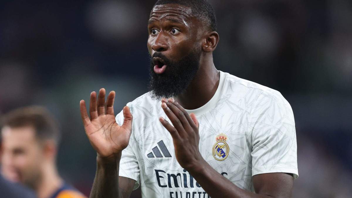 rudiger calentamiento realmadrid
