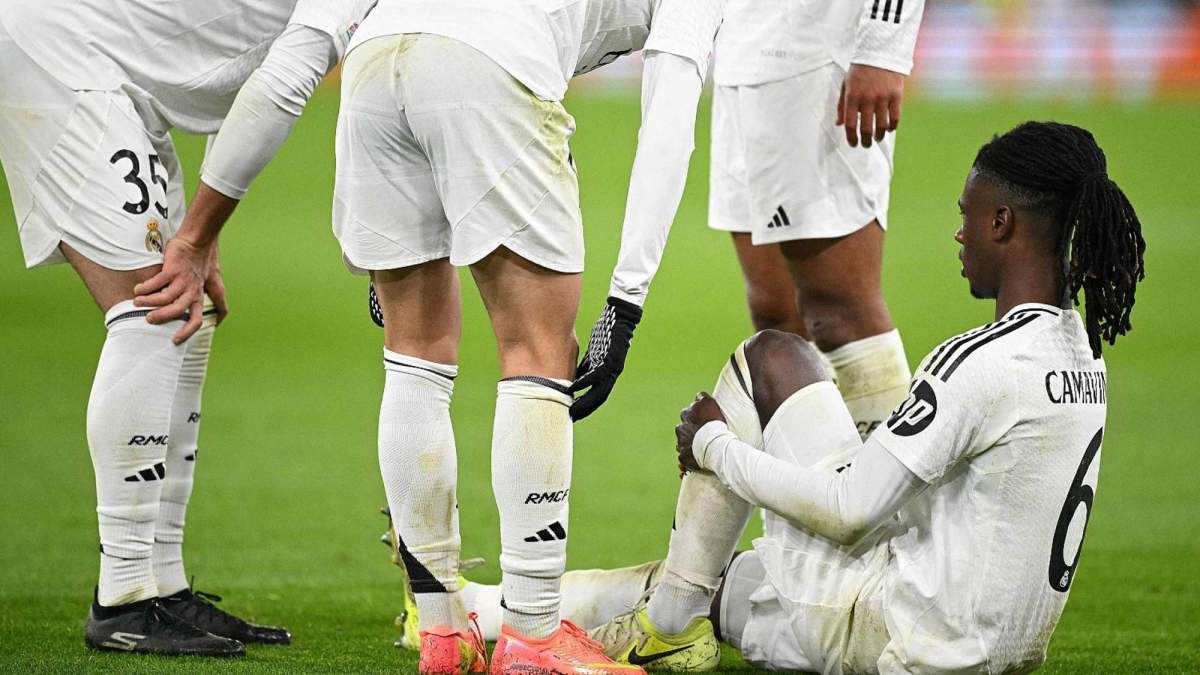 Las lesiones están castigando con fuerza a Eduardo Camavinga.