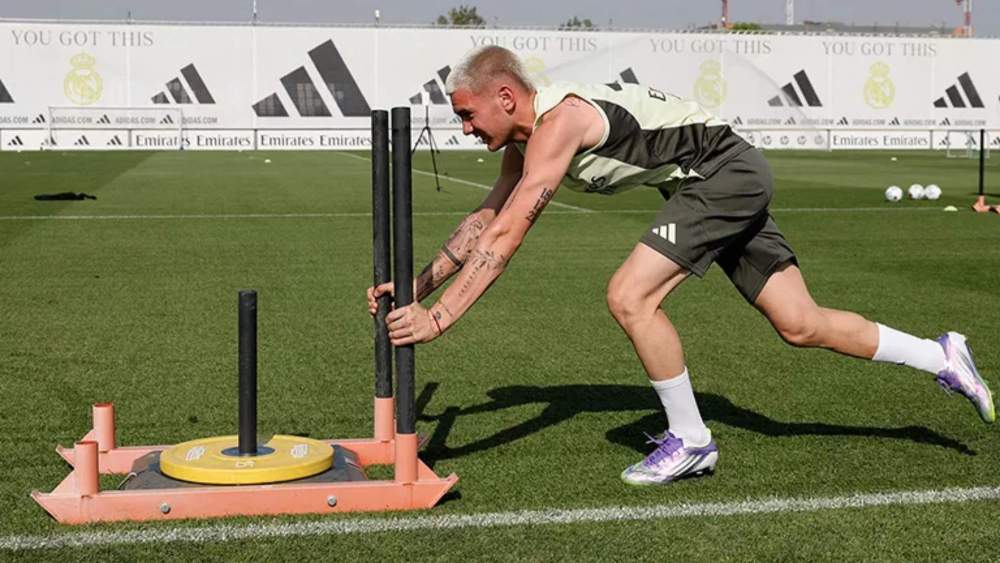 franco mastantuono entreno valdebebas 