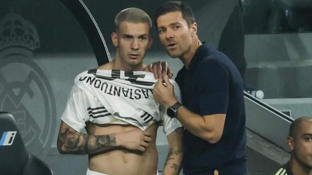 Mastantuono y Xabi Alonso