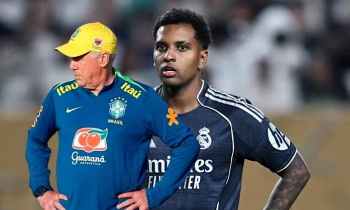 Ancelotti y Rodrygo