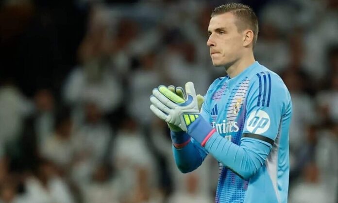 Andriy Lunin podría tener una oferta importante para abandonar el Real Madrid.