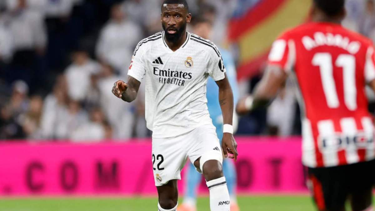 Antonio Rüdiger durante el partido ante el Athletic Club de Bilbao Antonio Rüdiger durante el partido ante el Athletic Club de Bilbao