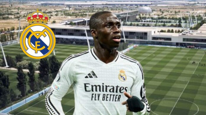 Anuncio del Real Madrid sobre Mendy. 