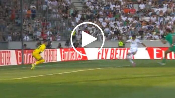 Gol de Mbappé a pase de Guler. 