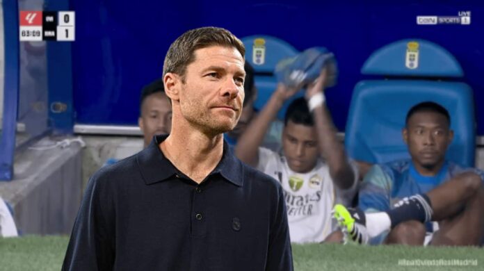Xabi Alonso no duda del gesto de Rodrygo. 