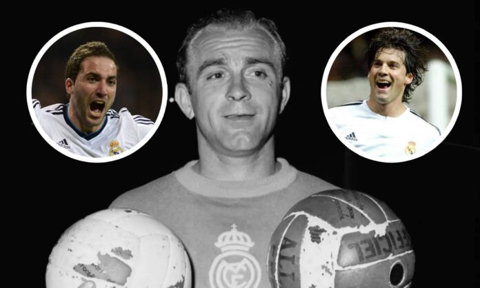 Los 10 jugadores argentinos que más goles han marcado en la historia del Real Madrid