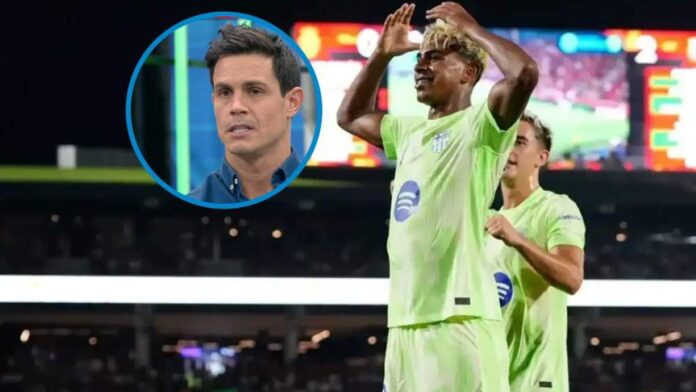Serio aviso de Edu Aguirre a Lamine Yamal por sus Serio aviso de Edu Aguirre a Lamine Yamal por sus gestos en los goles: “Con 18 años…”