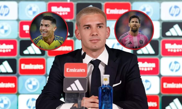 Franco Mastantuono afirmó que Leo Messi es el mejor de la historia, pero no es el primer madridista en decirlo.