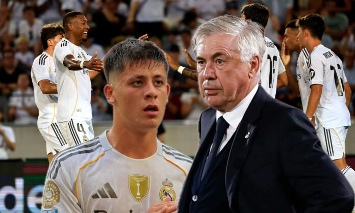 La reacción de Ancelotti al partido de Arda Güler: 