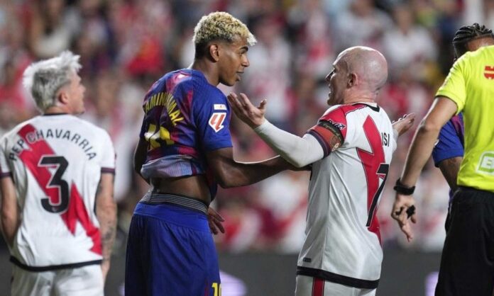 lamine barcelona futbol rayo