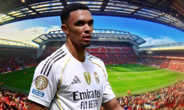 En Anfield echan de menos a Trent Alexander-Arnold: lo demuestra esta leyenda del Liverpool