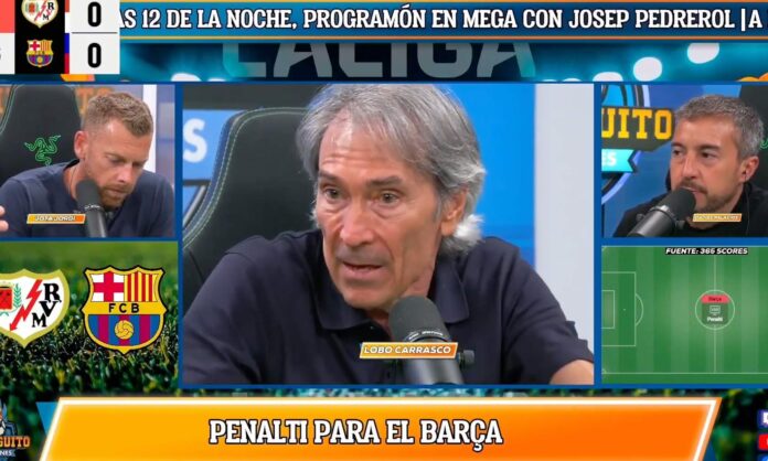 Lobo Carrasco estalla contra Jota Jordi por el penalti a Lamine Yamal: 