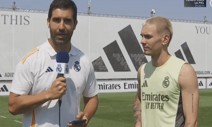 Franco Mastantuono se sincera después de su primer entrenamiento con el Real Madrid