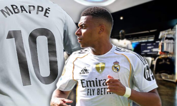 La venta de camisetas del 10 de Mbappé se disparan, supera a Cristiano Ronaldo