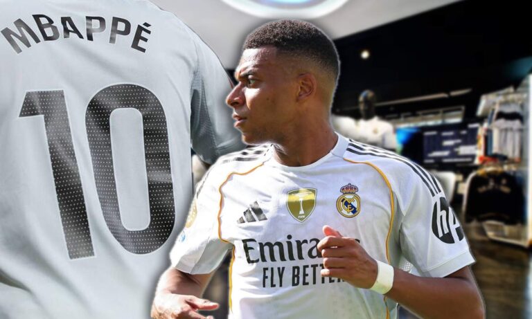 La venta de camisetas del 10 de Mbappé se disparan, supera a Cristiano Ronaldo