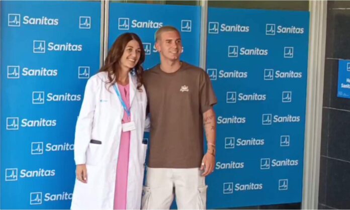 Franco Mastantuono ha completado con éxito su reconocimiento médico