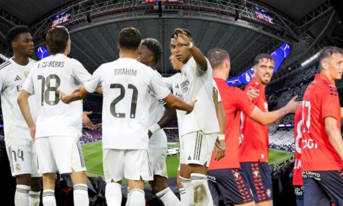 Posibles alineaciones del Real Madrid – Osasuna, Mastantuono al banquillo

