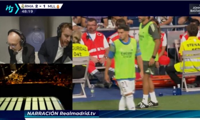 Real Madrid TV comentando el Real Madrid - Mallorca.