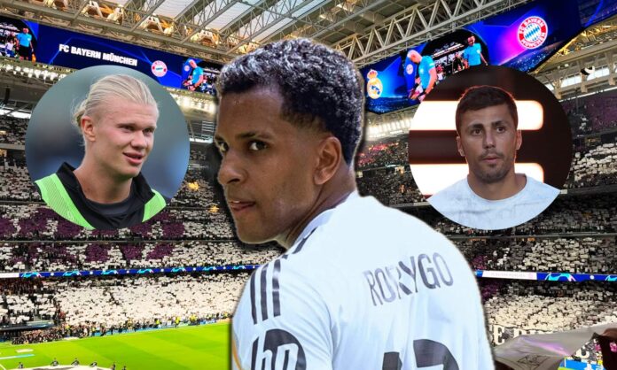 Haaland y Rodri en la operación Rodrygo