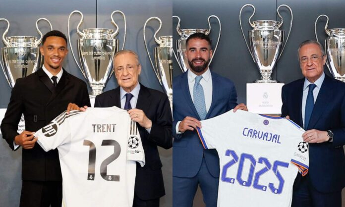 La comparación entre los sueldos de Carvajal y Trent, lo que cobran los defensas

