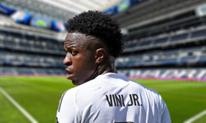 Vinícius Júnior y el Santiago Bernabéu.