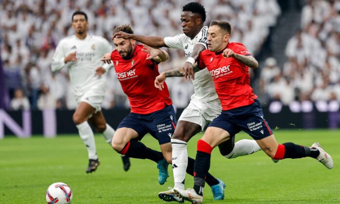 El Real Madrid va a apelar por la decisión de LaLiga de no cambiar el partido contra Osasuna

