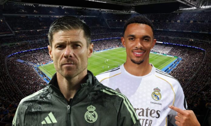 Xabi Alonso y Trent Alexander-Arnold han sido dos de los gran ovacionados esta noche en el Santiago Bernabéu.