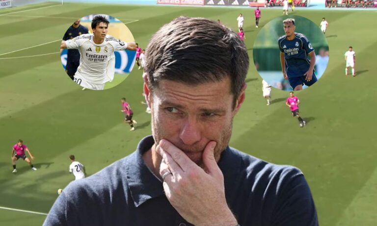 Xabi Alonso, Gonzalo García y Rachad Fettal.