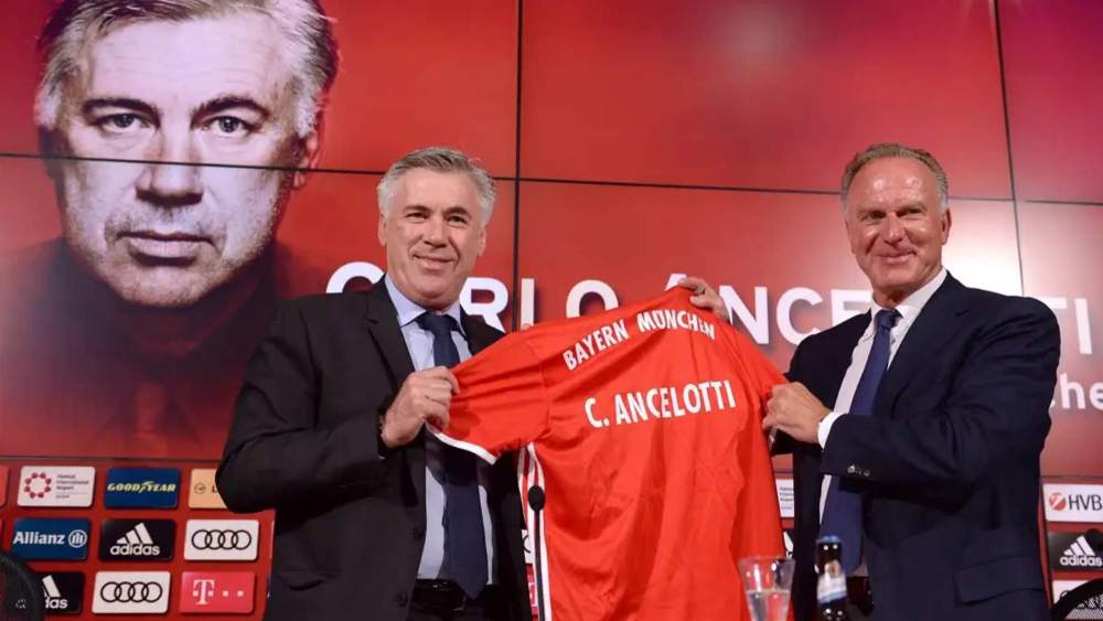 carlo ancelotti karl rummenigge carlo ancelotti karl rummenigge